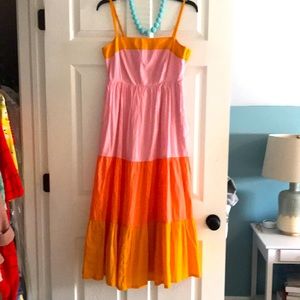 Bright Jcrew Maxi Dress
